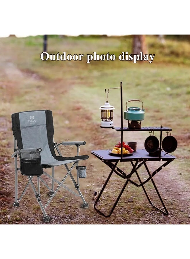 توبيز طقم تخييم من Toby’s – 4 كراسي قابلة للطي مع طاولة تخييم – موديل Combo 2 - Image 4